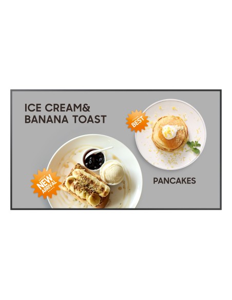 QM32C Pantalla plana para señalización digital 81,3 cm (32") LCD Wifi 400 cd / m² Full HD Negro Procesador incorporado Tizen 24/