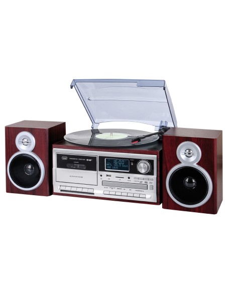 TT 1072 DAB Tocadiscos de tracción directa Madera Semiautomático