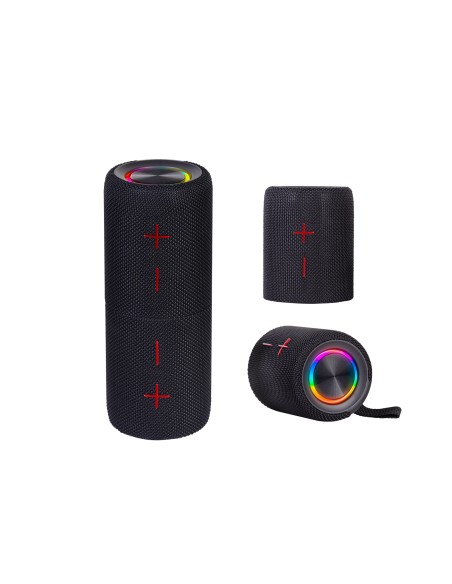 XR 8A44 DOUBLE Altavoz portátil estéreo Negro 20 W