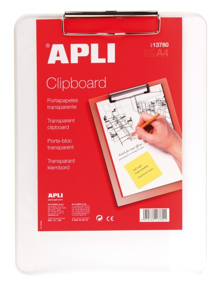 13780 portapapel Transparente