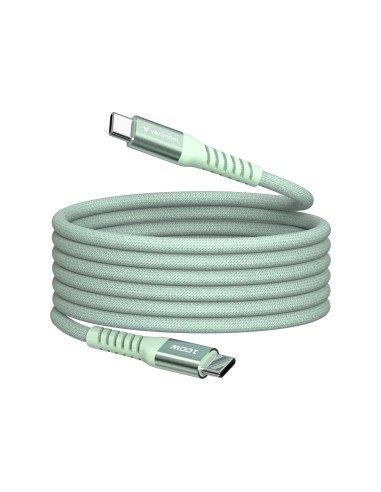 31855 cable USB USB 2.0 1,2 m USB C Verde