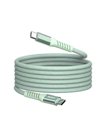 31855 cable USB USB 2.0 1,2 m USB C Verde