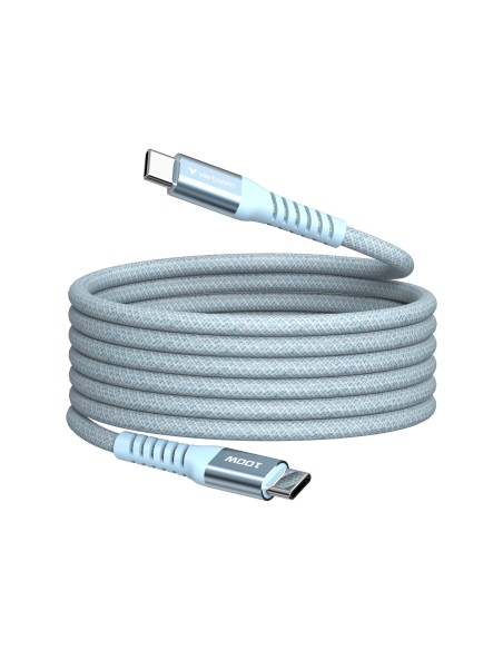 31856 cable USB USB 2.0 1,2 m USB C Azul