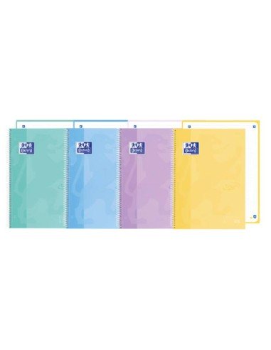 400184541 cuaderno y block A5+ 80 hojas Colores surtidos