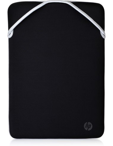 Funda protectora reversible plateada para portátil de 14,1 pulgadas