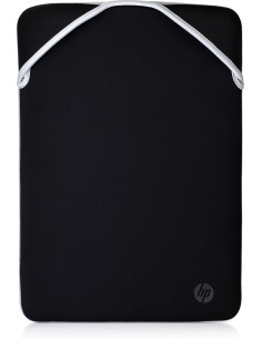 Funda protectora reversible para portátil de 15,6 pulgadas plateada