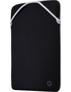 Funda protectora reversible para portátil de 15,6 pulgadas plateada 2