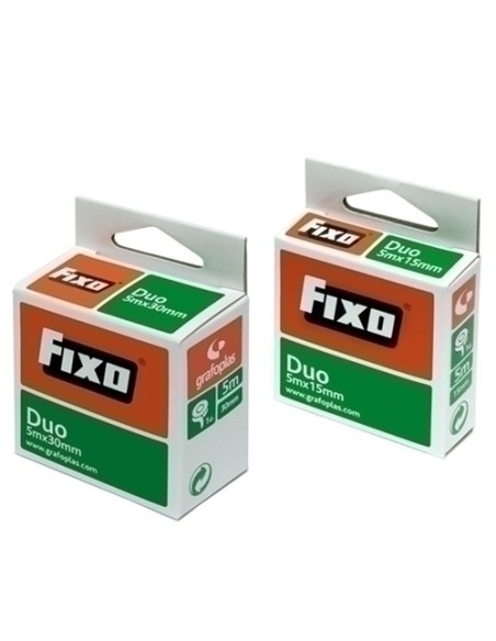 CINTA DOBLE CARA FIXO DUO 5x15 75600300 Pack 10 Unid.