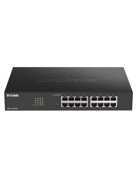 DGS-1100-24PV2 switch Gestionado L2 Gigabit Ethernet (10/100/1000) Energía sobre Ethernet (PoE) Negro