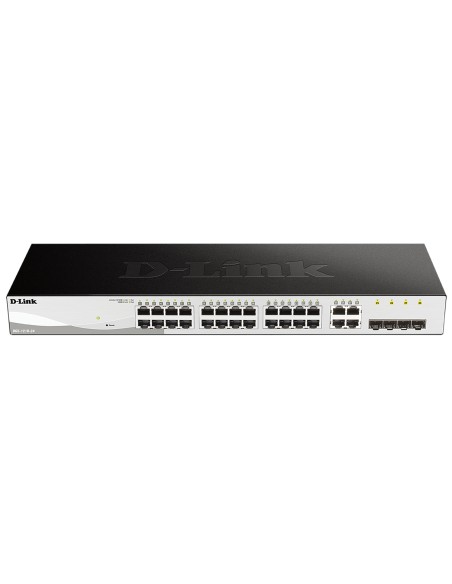 DGS-1210-24 switch Gestionado L2 Gigabit Ethernet (10/100/1000) 1U Negro