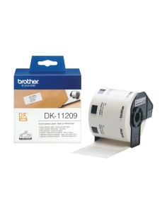 DK-11209 cinta para impresora de etiquetas Negro sobre blanco DK-11209 - Pack de 3 unidades