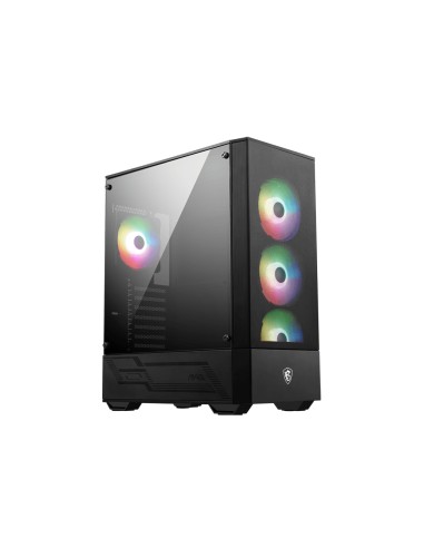 MAG FORGE 112R carcasa de ordenador Midi Tower Negro, Transparente