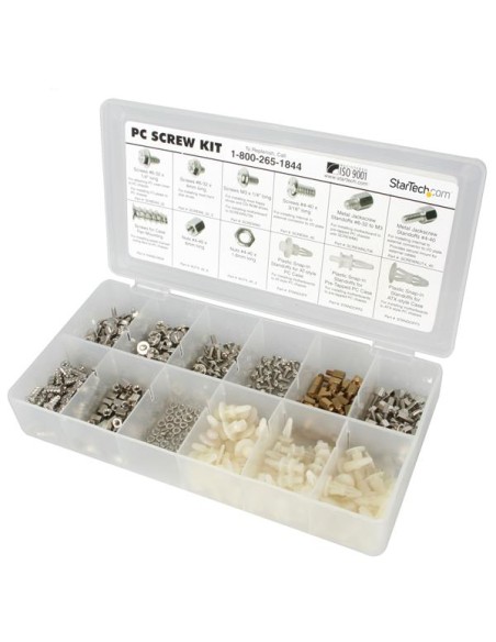 Kit de Tornillos para PC Deluxe - Tornillos, Tuercas y Separadores
