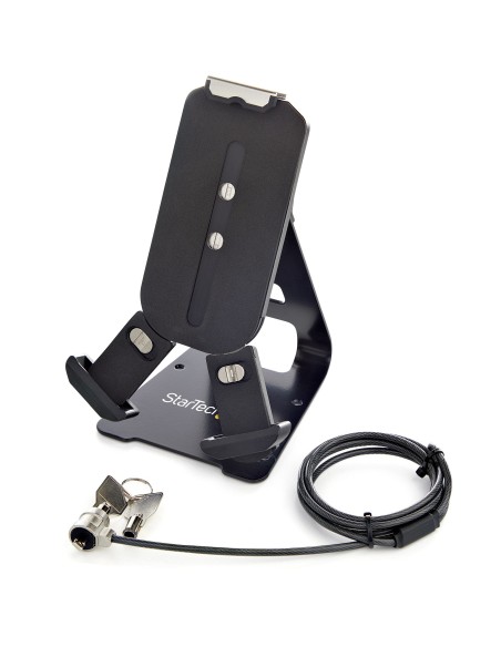 Soporte Seguro para Tablet con Cable de Seguridad con Candado K-Slot - Base para Tablets de 7,9 a 13 Pulgadas - Soporte Universa