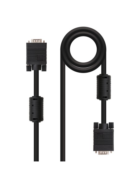 CABLE SVGA CON FERRITA HDB15/M-HDB15/M 10 M