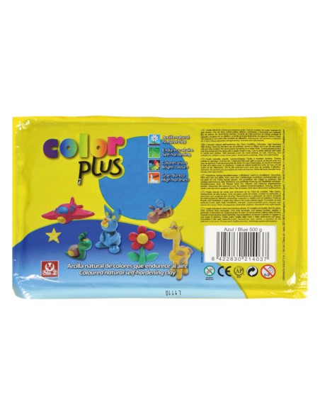 PAQ. ARCILLA SIO-2 COLOPLUS AZUL 500G 2142000200