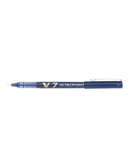 Hi-Tecpoint V7 Bolígrafo cilíndrico Azul