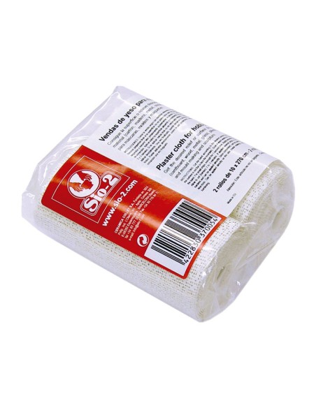 PACK 2 ROLLOS VENDA YESO SIO-2 10X270CM 3600000100