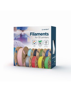 3DP-PLA1.75GE-01-W material de impresión 3d Ácido poliláctico (PLA) Blanco 330 g