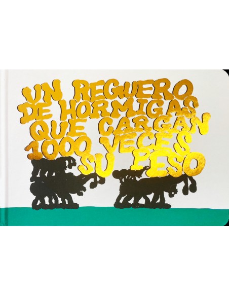 Un reguero de hormigas que cargan 1000 veces su peso