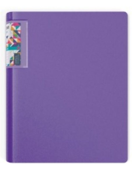CARPETA A4 4 ANILLAS 40MM FOAM STYLE VIOLETA