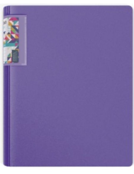 CARPETA A4 4 ANILLAS 25MM FOAM STYLE VIOLETA