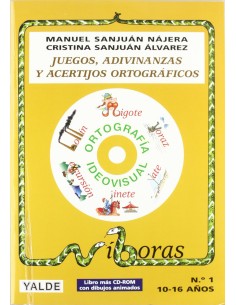 JUEGOSADIVINANZAS Y ACERTIJOS ORTOGLIBROCD 10 18 ANOS