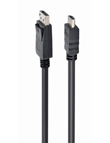 DisplayPort - HDMI, 3m HDMI tipo A (Estándar) Negro