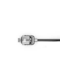 CL15 cable antirrobo Negro, Plata