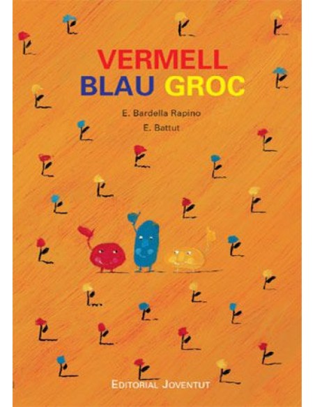 Vermell blau i groc