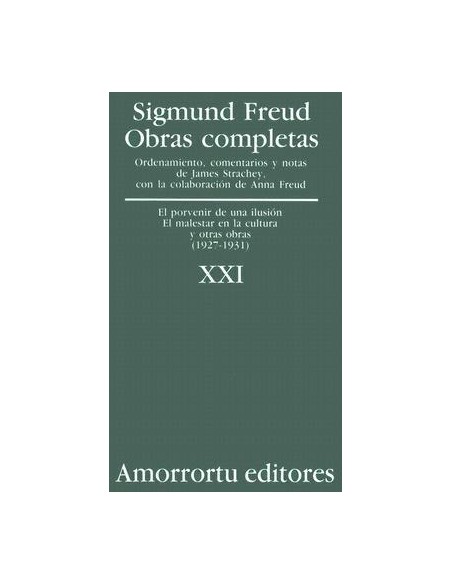 OC FREUD 21 PORVENIR DE UNA ILUSION EL MALESTA