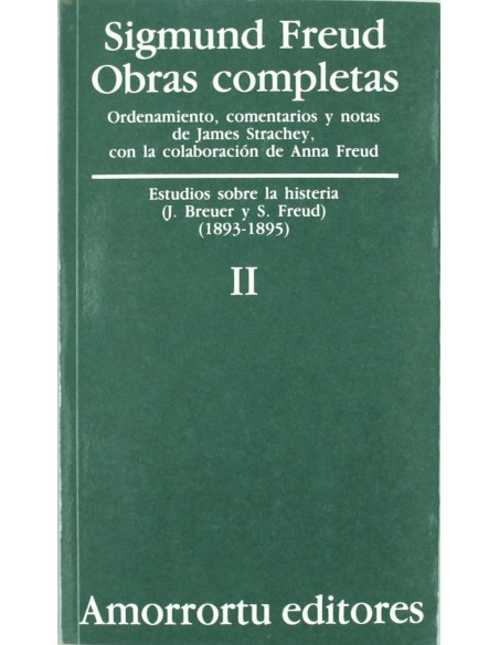 OC FREUD 2 ESTUDIOS SOBRE LA HISTERIA