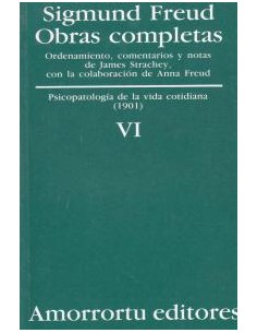 OC FREUD 6 PSICOPATOLOGIA DE LA VIDA COTIDIANA CO