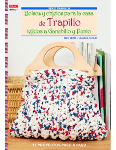Bolsos y objetos para casa de trapillo tejidos ganchillo y punto