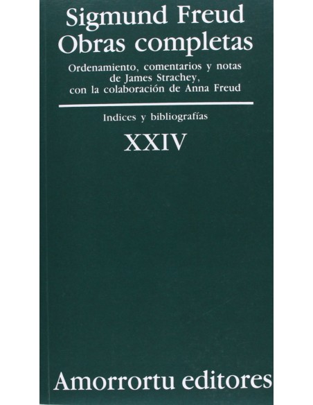 OC FREUD 24 INDICES Y BIBLIOGRAFIAS