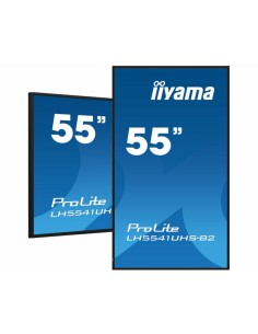 LH5541UHS-B2 pantalla de señalización Diseño de quiosco 138,7 cm (54.6") LCD 500 cd / m² 4K Ultra HD Negro Procesador incorporad