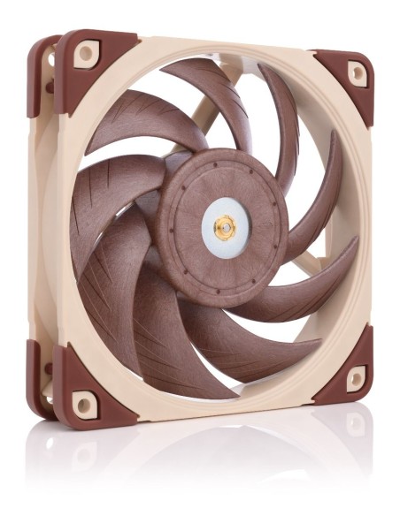 NF A12x25 PWM Carcasa del ordenador Ventilador 12 cm Beige, Rojo