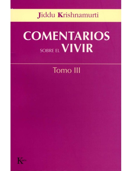 Comentarios sobre el vivir