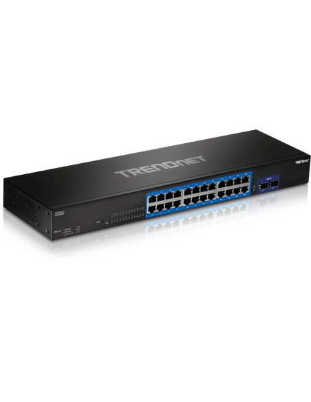 TEG-30262 v1.0R Gigabit Ethernet (10/100/1000) 1U Negro