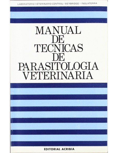 MANUAL DE TECNICAS DE PARASITOLOGIA VETERINARIA