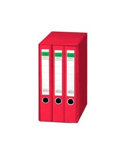Módulos Rado Top carpeta de cartón A4 Rojo