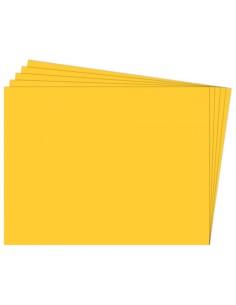 PAQ 25 CARTULINA FIXO 50X65 180G AMARILLO CANARIO