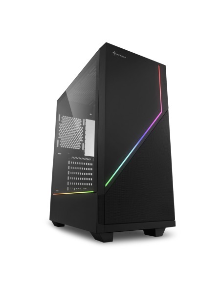 RGB FLOW Midi Tower Negro