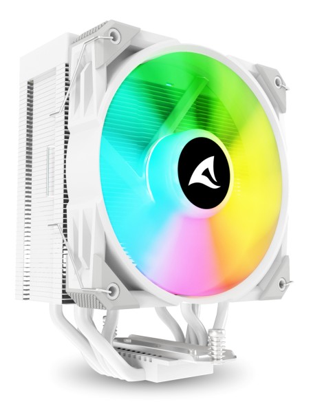 A50 RGB Procesador Refrigerador de aire 12 cm Blanco 1 pieza(s)
