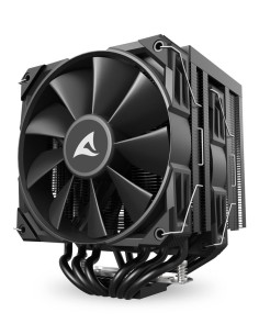 A60 Procesador Refrigerador de aire 12 cm Negro 1 pieza(s)