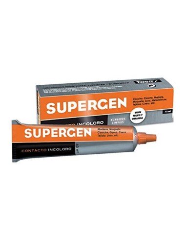 ADHESIVO DE CONTACTO EN TUBO TIPO CLASICO 40ML. SUPERGEN 62600-00000-04