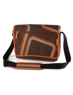 100 Orange maletines para portátil 30,7 cm (12.1") Bandolera Naranja