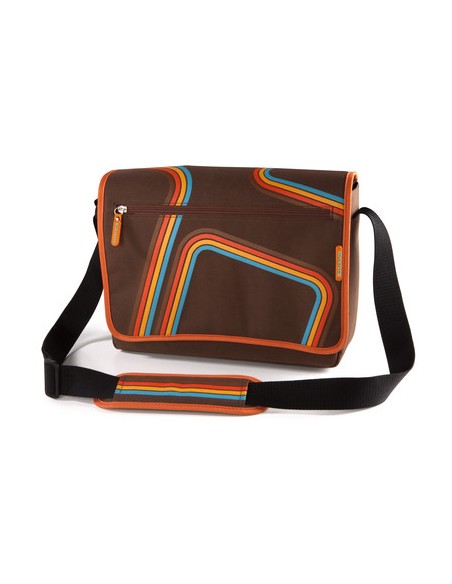 100 Orange maletines para portátil 30,7 cm (12.1") Bandolera Naranja