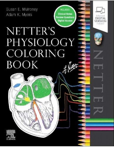 NETTERS PHYSIOLOGY COLORING BOOK