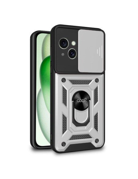 COOL funda para teléfono móvil 17 cm (6.7") Plata